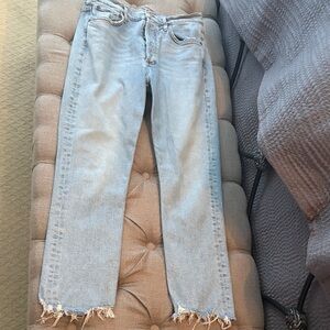 Agolde Riley crop jeans